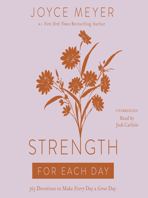 Title details for Strength for Each Day by Joyce Meyer - Wait list